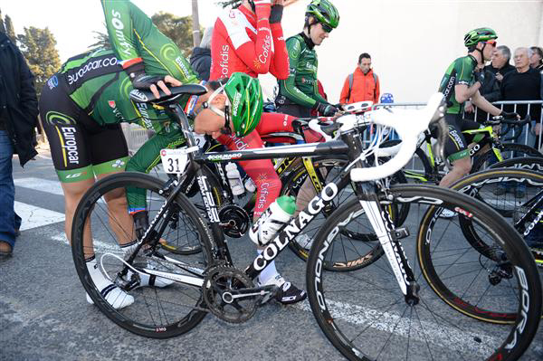 Thomas Voeckler at the start